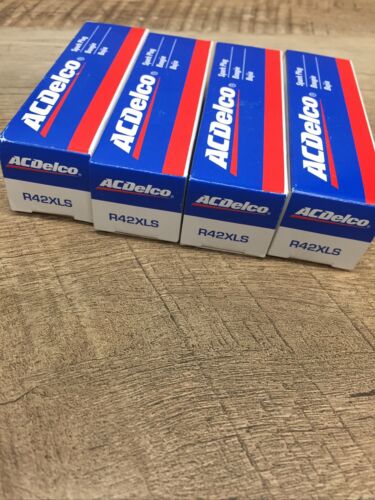 SEE NOTES AC Delco Spark Plugs R42XLS Set of 4 (6922771103927)